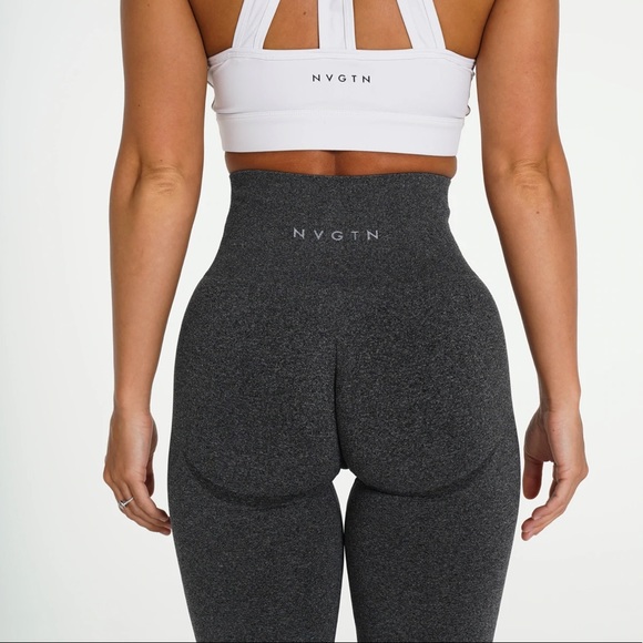 NVGTN Pants & Jumpsuits Nvgtn Black Speckled Seamless Leggings
